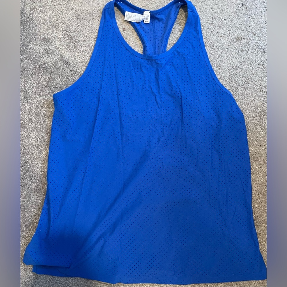 Spanx mesh tank top